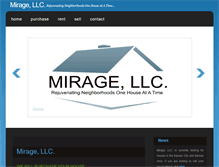 Tablet Screenshot of miragellc.com